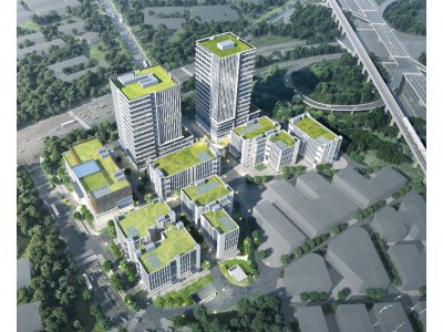 青岛市崂山区主城区1500㎡-8000㎡工业厂房租售，多层、独栋，适合厂办一体化，首层层高7.2米。