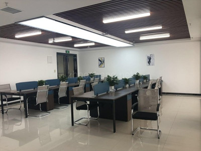 (出租) 万达双塔 大悦城 豪华装修带三个隔间带办公家具