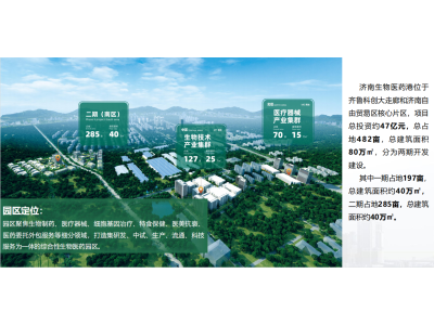 出租出售 济南生物医药港 专业园区 多层厂房，可生产，可办公